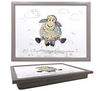 Cushioned Lap Tray - Bug Art - Sheep 'Sasha' Design