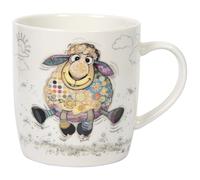 Lesser & Pavey Bug Art Sasha Sheep Mug for Hot Drinks | Fine China Mugs for Kitchen & Home | Reusable Ceramic Cups for Every Occasion | Durable Tea Cups for Long-Lasting Use