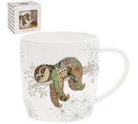 Lesser & Pavey Bug Art Simon Sloth Mug | Ceramic, Home Or Work, Premium Design, All Occasions, Designed By Bug Art, Tea & Coffee
