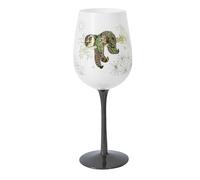 Lesser & Pavey Bug Art Simon Sloth Wine Glass for Home, Kitchen, Restaurant & Parties | Lovely Wine Glassware for Drinks | Lovely Gift for Women, Men, Wedding & Christmas