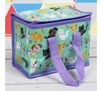 Lesser & Pavey Cats & Dogs Lunch Bag, muli-Colour, 18 x 12 cm