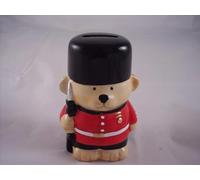 Lesser & Pavey Ceramic London Guardsman Money Box