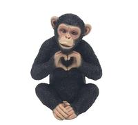 Lesser & Pavey Cheeky Monkeys Heart Home Decor Figurines & Ornaments For Home & Office | Decorative Accessories Statues For Indoor & Outdoor | Lovely Gifts for Women & Men