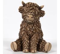 Lesser & Pavey Christmas Hughie Highland Cow Home Decor Figurines & Ornaments For Home & Office | Decorative Home Accessories Statues For Indoor & Outdoor | Lovely Gifts for Women & Men