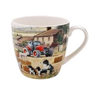 Lesser & Pavey Collie & Sheep Breakfast Mug | Ceramic Coffee Mugs for Home or Work | Premium Design Mugs for All Occasions | Lovely Mugs for Tea, Coffee & Hot Drinks - Macneil Studios