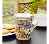 Lesser & Pavey Collie & Sheep Mug | Ceramic Coffee Mugs for Home or Work | Premium Design Mug for All Occasions | Lovely Mugs for Tea, Coffee & Hot Drinks - Macneil Studios