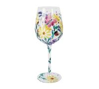 Lesser & Pavey Cottage Garden Wine Glass | Lovely Gift for Women & Men | Designed by Lynsey Johnstone | Luxury Wine Glass for Every Occasions