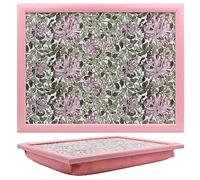 Lesser & Pavey Cushioned Lap Tray | Lovely Lap Trays With Padded Cushion, Perfect For Eating On The Sofa | Honeysuckle Lap Trays For Eating Homes - William Morris