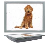 Lesser & Pavey Cushioned Lap Tray | Lovely Lap Trays With Padded Cushion, Perfect For Eating On The Sofa | Cockapoo Lap Trays For Eating Homes - Sarah Boddy