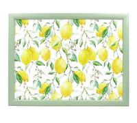 Lesser & Pavey Cushioned Lap Tray | Lovely Lap Trays With Padded Cushion, Perfect For Eating On The Sofa | Lap Trays For Eating Homes - Lemon Grove
