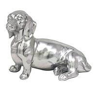 Lesser & Pavey Dachshund Sitting British Designed Ornament | Home Decor Animal Ornaments For All Homes or Offices | Decorative Home Accessories For All Types of Homes
