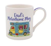 Lesser & Pavey Dad's Motorhome Mug | Ceramic Coffee Mugs for Home or Work | Premium Design Mugs for All Occasions | Lovely Mugs for Tea, Coffee & Hot Drinks
