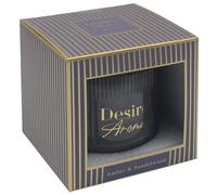 Lesser & Pavey Desire Aroma Amber & Sandalwood Candle 400g | Scented Gift for Relaxation | Ideal for Home Decor | Large Candle for Creating a Soothing Ambiance in Any Room