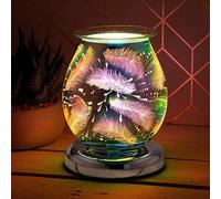 Lesser & Pavey Desire Aroma Lamp Feathers, Silver and Pink, JNS_474475