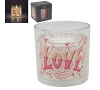 Lesser & Pavey Desire Aroma LED Gel Candle Love | Long Burning Decorative Scented Candle with LED Light | Romantic Aromatherapy Home Fragrance Candle Gift for Bedroom, Living Room & Special Occasions