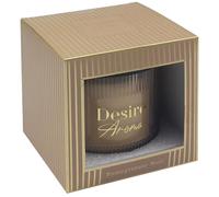 Lesser & Pavey Desire Aroma Pomegranate Noir Candle 400g for Gifts | Ideal Candles Gifts for Women & Men | Large Scented Candles for Relaxing Mood | Lovely Design Candles for Home & Gifts