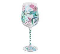 Lesser & Pavey Dragonflies Wine Glass Lynsey Johnstone for Home & Restaurants | Stylish Wine Glasses for Hot & Cold Drinks | Lovely Tableware Wine Drinking Glasses Gifts for Women & Men