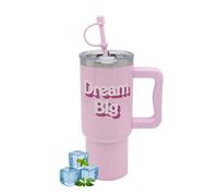Lesser & Pavey Dream Big Drinks Stainless Steel Cup 700ml for Hot & Cold Drinks | Durable Coffee Cups for Home & Office | Comfortable & Easy-to-Hold Coffee Mugs for Beverages & Daily Use