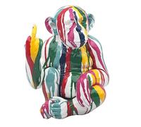 Lesser & Pavey Drip Art Monkey Figurine | Home Decor Ornament for Indoor and Outdoor | Beautiful Gift for Art Lovers | Stylish Living Room Decoration Piece