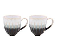 Lesser & Pavey Elemants Reactive Glaze Antique Mugs Set of 2