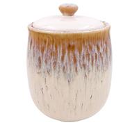 Lesser & Pavey Elements Reactive Glaze Canister For Kicthen | Kitchen Organizers Storage Containers For Home & Gift | Ideal Storage Jars For Biscuits Honey Green Tea & All Type of Storage