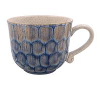 Lesser & PAVEY Elements Reactive Glaze Mug - Blue for Home & Kitchen | Stylish Ceramic Mugs for Tea & Coffee | Lovely Cup Set for Mens Gifts & Birthday Gifts for Women