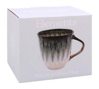 Lesser & PAVEY Elements Reactive Glaze Mug for Home & Kitchen | Stylish Ceramic Mugs for Tea & Coffee | Lovely Cup Set for Mens Gifts & Birthday Gifts for Women