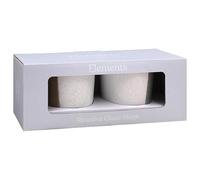 Lesser & Pavey Elements Reactive Glaze Mugs 2a Set of 2 Kitchen & Home | Stylish Tableware Mug Set of 2 for Every Occasion | Coffee Cup Set of 2 for Mens Gifts & Birthday Gifts for Women - LP74172