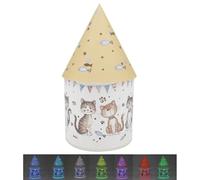 Lesser & Pavey Faithful Friends Cat Multicolour Change LED House for Home & Living Room | Lovely Led Lights for Home Decor & Night Light | Ideal Led Lights for Bedroom & Table | Durable for Daily Use