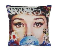 Lesser & Pavey Fashion Icon Cushion by Urban Art | Chic Decorative Pillow with Stylish Fashion-Inspired Print | Trendy Cushion for Modern Interiors | Statement Gift for Fashion and Art Enthusiasts