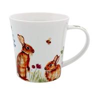 Lesser & Pavey Feather & Fur Bunnies Mug | Ceramic Coffee Mugs for Home or Work | Premium Design Mugs for All Occasions | Lovely Mugs for Tea, Coffee & Hot Drinks - Jennifer Rose Gallery