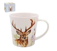 Lesser & Pavey Feather & Fur Stag Mug | Ceramic Coffee Mugs for Home or Work | Premium Design Mugs for All Occasions | Lovely Mug for Tea, Coffee & Hot Drinks - Jennifer Rose Gallery