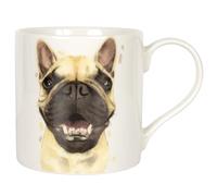 Lesser & PAVEY Frenchie Mug Robert James Hull, Tea and Coffee Mugs for Hot Drinks | Fine China Printed Mugs for Kitchen & Home | Reusable Ceramic Cups for Every Occasion | Gifts for Women & Men