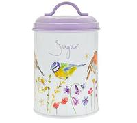 Lesser & Pavey Garden Birds Sugar Container Tin