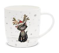 Lesser & Pavey Gift Coffee Mugs| Ceramic Coffee Mugs for Home or Work | Large Mugs for Hot Drinks | Kitten Tea and Coffee Cups - Bug Art