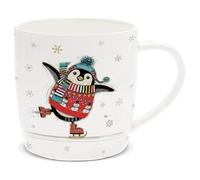 Lesser & Pavey Gift Coffee Mugs| Ceramic Coffee Mugs for Home or Work | Large Mugs for Hot Drinks | Penguin Tea and Coffee Cups - Bug Art