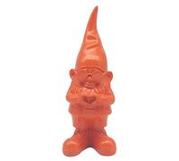 Lesser & Pavey Gnomes Home Decor Figurines & Ornaments For Home & Office | Decorative Home Accessories Statues For Indoor & Outdoor | Lovely Gifts for Women & Men Love Hand Orange 20 Cm