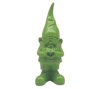 Lesser & Pavey Gnomes Home Decor Figurines & Ornaments For Home & Office | Decorative Home Accessories Statues For Indoor & Outdoor | Lovely Gifts for Women & Men Love Hand Green 20 Cm