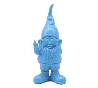 Lesser & Pavey Gnomes Home Decor Figurines & Ornaments For Home & Office | Decorative Home Accessories Statues For Indoor & Outdoor | Lovely Gifts for Women & Men Swearing Blue 20 Cm