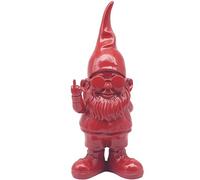 Lesser & Pavey Gnomes Behaving Badly Red 27cm Figurines Statues For Home Decor | Ideal Ornaments Friendship Gifts For Women & Men | Lovely Table Centerpiece & Living Room Accessories