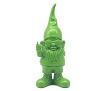Lesser & Pavey Gnomes Home Decor Figurines & Ornaments For Home & Office | Decorative Home Accessories Statues For Indoor & Outdoor | Lovely Gifts for Women & Men Swearing Green 20 Cm