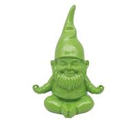 Lesser & Pavey Gnomes Home Decor Figurines & Ornaments For Home & Office | Decorative Home Accessories Statues For Indoor & Outdoor | Lovely Gifts for Women & Men Yoga Pose Green