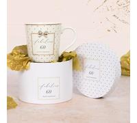 Lesser & Pavey Happy Birthday Mug for Gift | Lovely Birthday Gifts for Women | Ideal 60th Birthday Gift for Your Loved Ones - Madelaine by Hearts Design