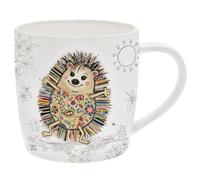Lesser & Pavey Hattie Hedgehog Mug | Ceramic Coffee Mugs for Home or Work | Premium Design Mugs for All Occasions | Designed by Bug Art Lovely Mugs for Tea, Coffee & Hot Drinks