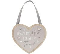Lesser & Pavey Heart Plaque Mum for Gift & Decor | Ideal Signs & Plaque Birthday Gifts for Women & Men | Designed By Love and Affection | Lovely Plaques for Home & Office