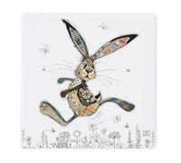 Lesser & Pavey Hesper Hare Coaster | Lovely Gifts For Women & Men | Designed By Bug Art | Coasters Set For All Modern Kitchen & Offices