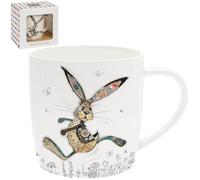 Lesser & Pavey Hesper Hare Mug | Ceramic Coffee Mugs for Home or Work | Premium Design Mugs for All Occasions | Designed by Bug Art Lovely Mugs for Tea, Coffee & Hot Drinks