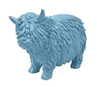 Lesser & Pavey Highland Cow Blue Home Decor Figurines & Ornaments For Home & Office | Decorative Home Accessories Statues For Indoor & Outdoor | Lovely Gifts for Women & Men