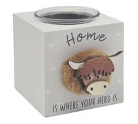 Lesser & Pavey Highland Cow Candle Holder