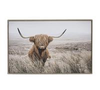 Lesser & Pavey Highland Cow Home Decor Stylish Canvas Wall Art
